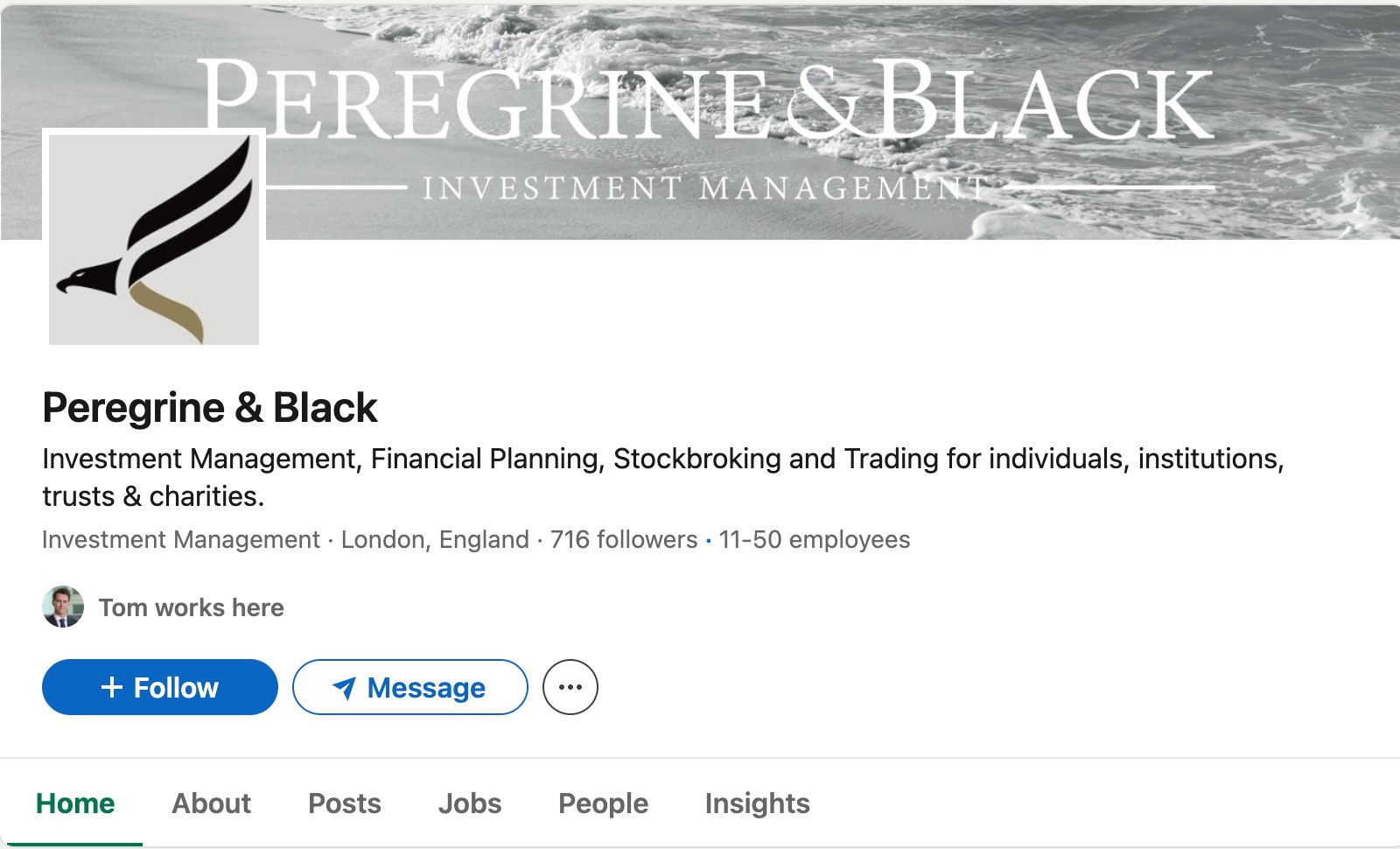 Peregrine & Black